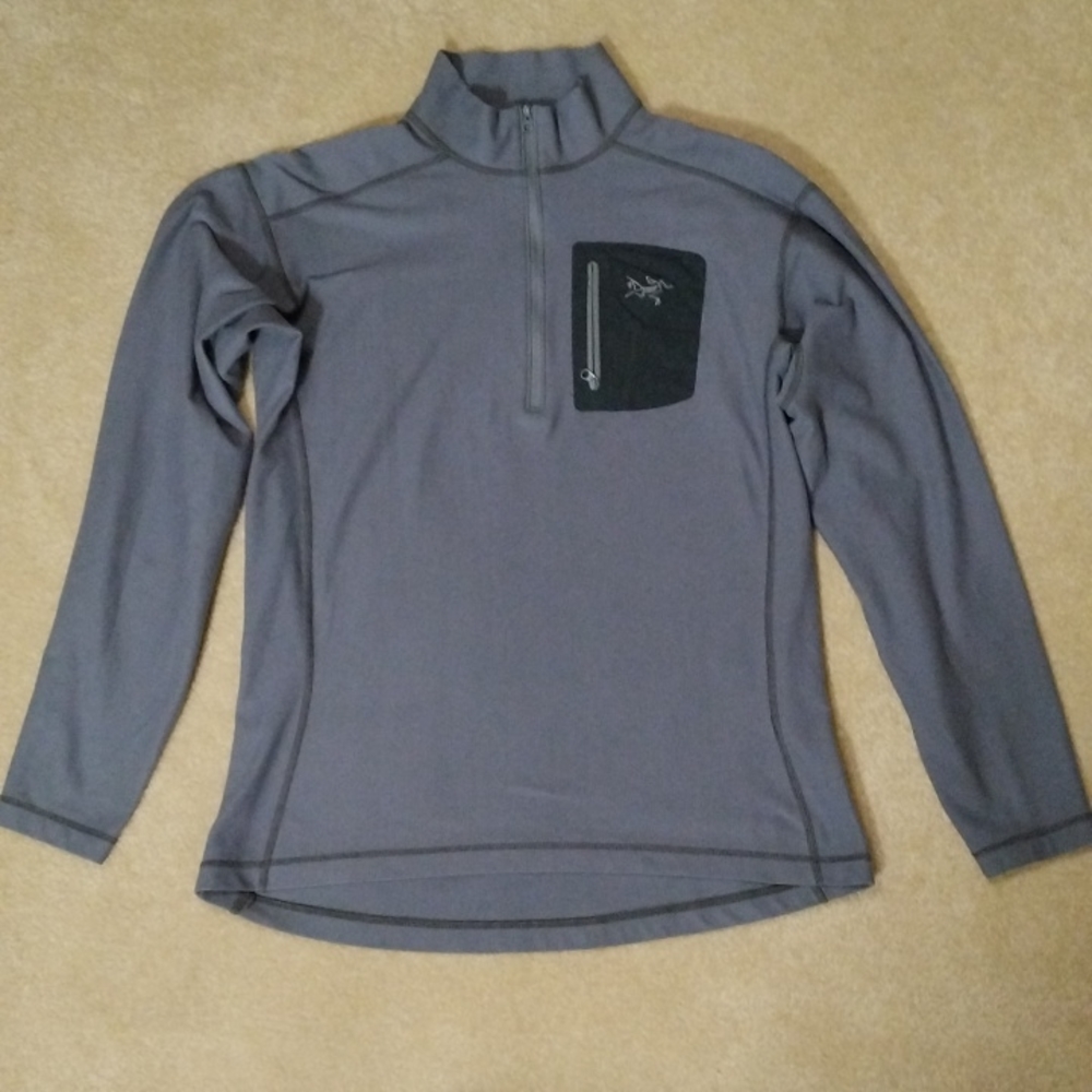 Arc'teryx pullover, size Large, gray,